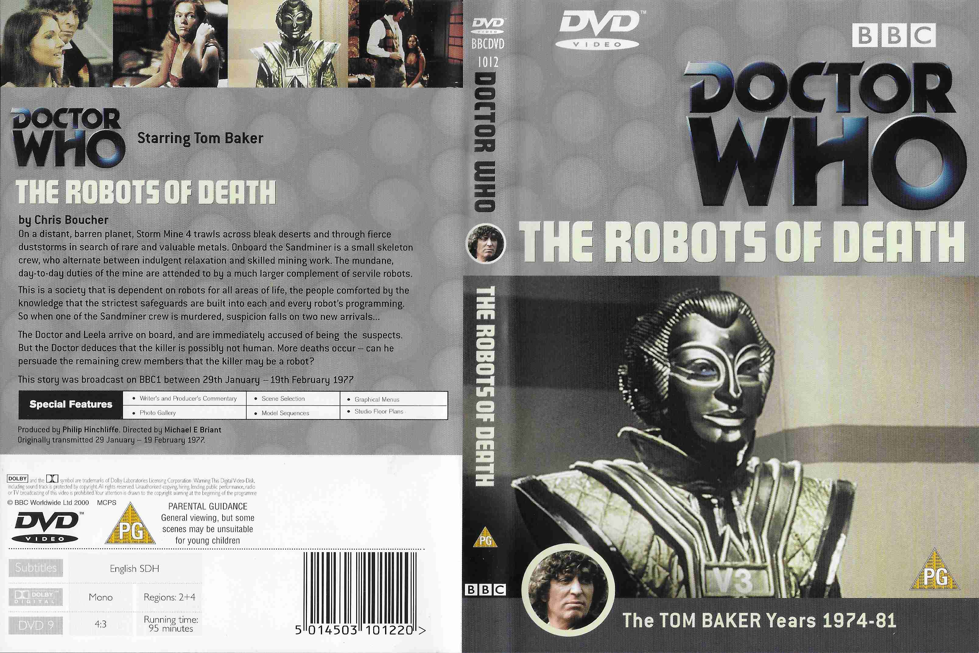 Back cover of BBCDVD 1012